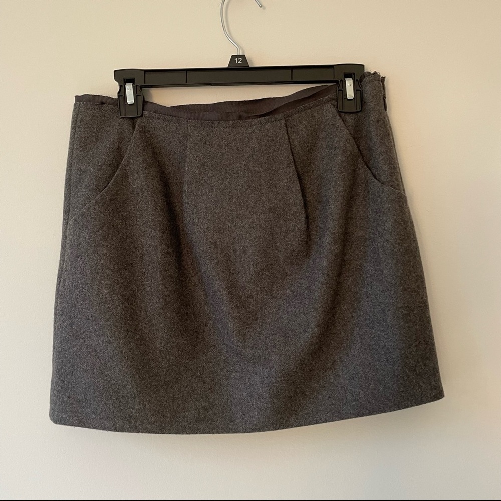 J. Crew Wool Skirt